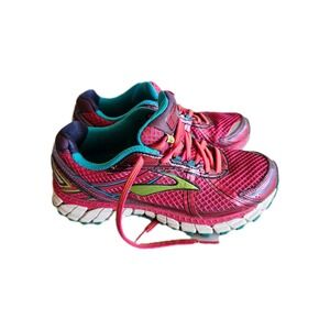 Women's Brooks Adrenaline GTS 15 Running Shoes Pink Sneakers Size 8